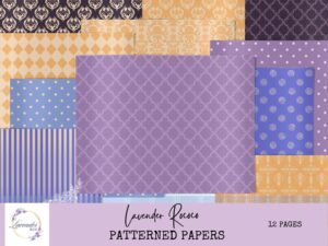 Digital Paper Lavender